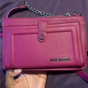 Steve Madden Fuchsia Crossbody Bag